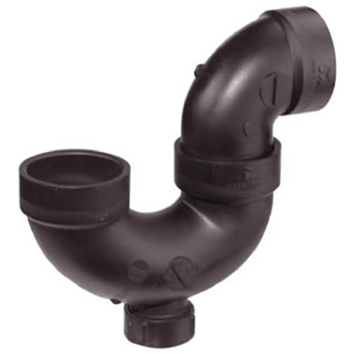 212 MAIN 1.5 in ABS Plastic DWV P-Trap with Clean Out, Bathroom Fixtures, Construction Accessories Plumbing, Household Appliance Parts & Accessories
