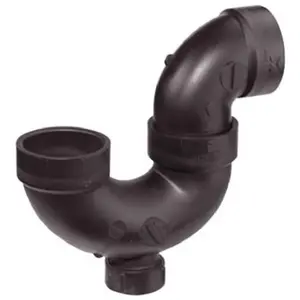 212 MAIN 1.5 in ABS Plastic DWV P-Trap with Clean Out, Bathroom Fixtures, Construction Accessories Plumbing, Household Appliance Parts & Accessories