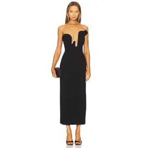 Bardot Rosalyn Midi Dress in Black