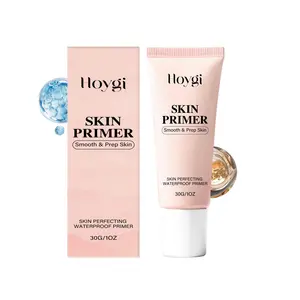 Hoygi Pore Minimizing Primer, Hyaluronic Acid Niacinamide Hydrating Makeup Base, Smooth Fine Lines Improve Foundation Adhesion Long Lasting Natural Skin Primer