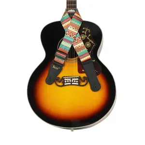 2Pack Wide Comfortable Guitar Strap for Acoustic, Bass & Ukulele – Adjustable Soft Shoulder Strap for Kids & Adults