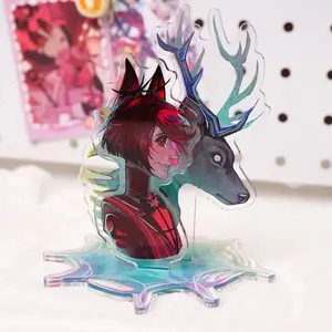 Hazbin Hotel Alastor Double-insert standee | Fan-Made Great Gift