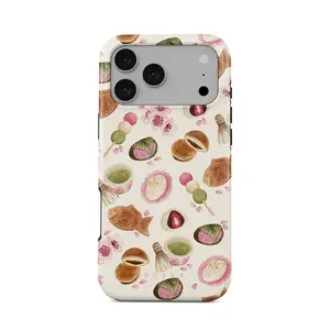 BURGA iPhone Case | Café Haru | For iPhone 17 Pro Max, 16 15 14 13 12 11 Series | MagSafe Aesthetic Phone Case | Gradient Phone Case | Trendy 2026 Phone Case | Shockproof & Waterproof Protection | Gift for Her and Love