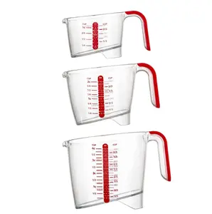 3 Piece Liquid Measuring Cup Set 3 Piece Liquid Measuring Cup Set