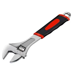 High Carbon Steel Multi-Function Wrench with Box End and Hex Function, Chrome Plated, Suitable for Home Workshop Garage