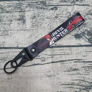 Universal Car Keychain, Creative Pattern Car Key Lanyard, Keychain Wristlet Strap, Fashionable Decoration Accessories for Men & Women, Car Interior Accessories