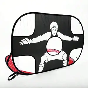 1pc 2-In-1 Foldable Soccer Goal, Portable Indoor/Outdoor Soccer Training Net Frame