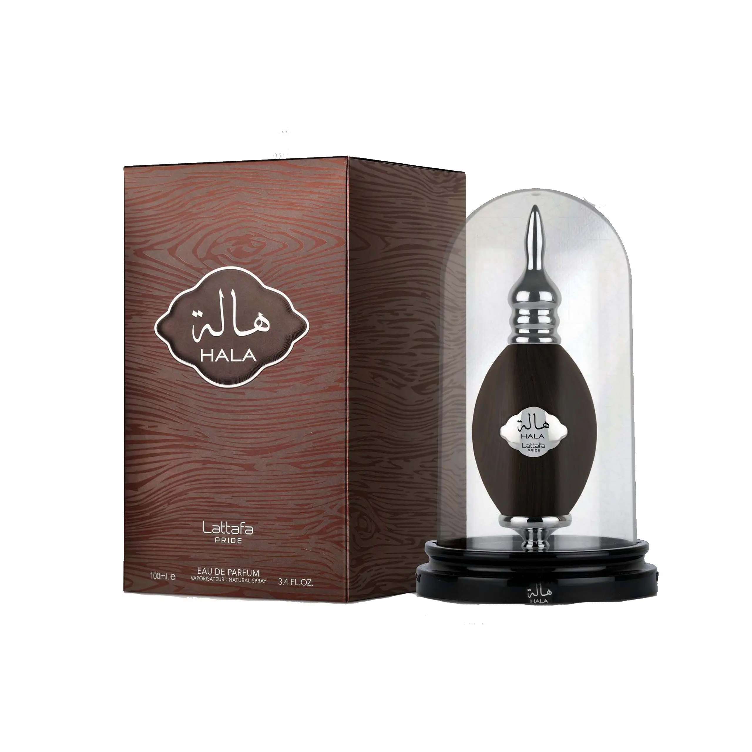 Lattafa Pride Hala Unisex Eau De Parfum - 100ml/3.4 oz Floral Scents Sweet Woody EDP Perfume Fragrance, Fragrance EDP Single Item