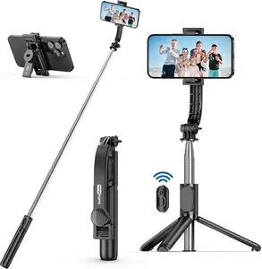Selfieshow Selfie Stick, Extendable Selfie Stick Tripod with Wireless Remote and Tripod Stand, Portable, Lightweight, Compatible with Iphone 15 14 13 12 Pro Xs Max X 8Plus, Samsung Smartphone and More LDP