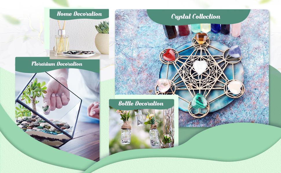 Valentines Natural Heart Shaped Crystal Stone 0.8'' Worry Stone Bulk Heart Palm Pocket Healing Carved Love Mini Gemstone Decor for Valentines Witchcraft Meditation 30 40 50 Pcs