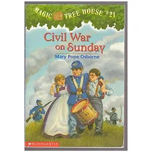 USED Book - Civil War on Sunday (Magic Tree House #21) by Mary Pope Osborne (Paperback) - english