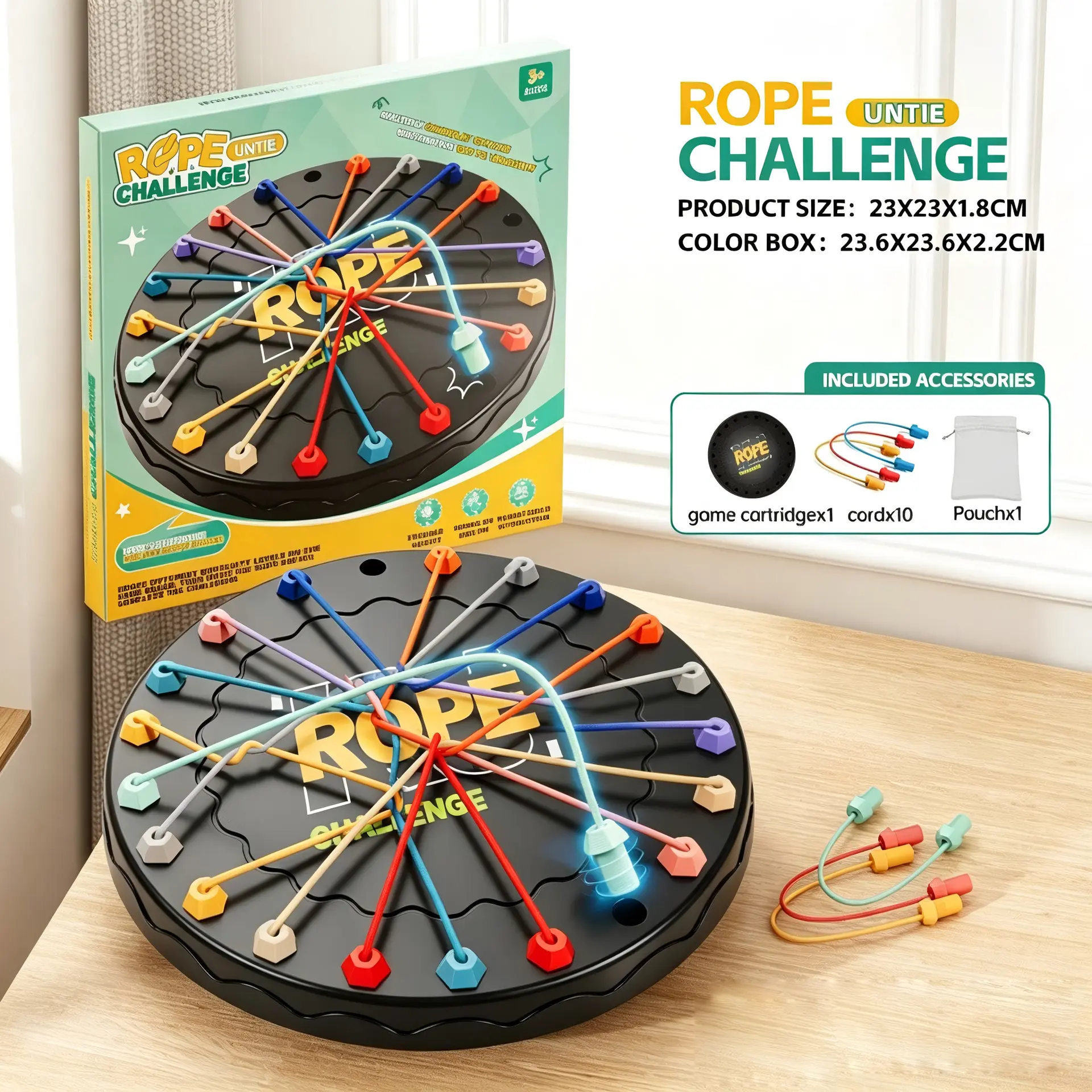Unraveling the Rope: A Challenging Board Game Toy