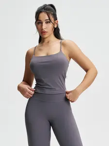 Women’s 4-Way Stretch Padded Yoga Tank