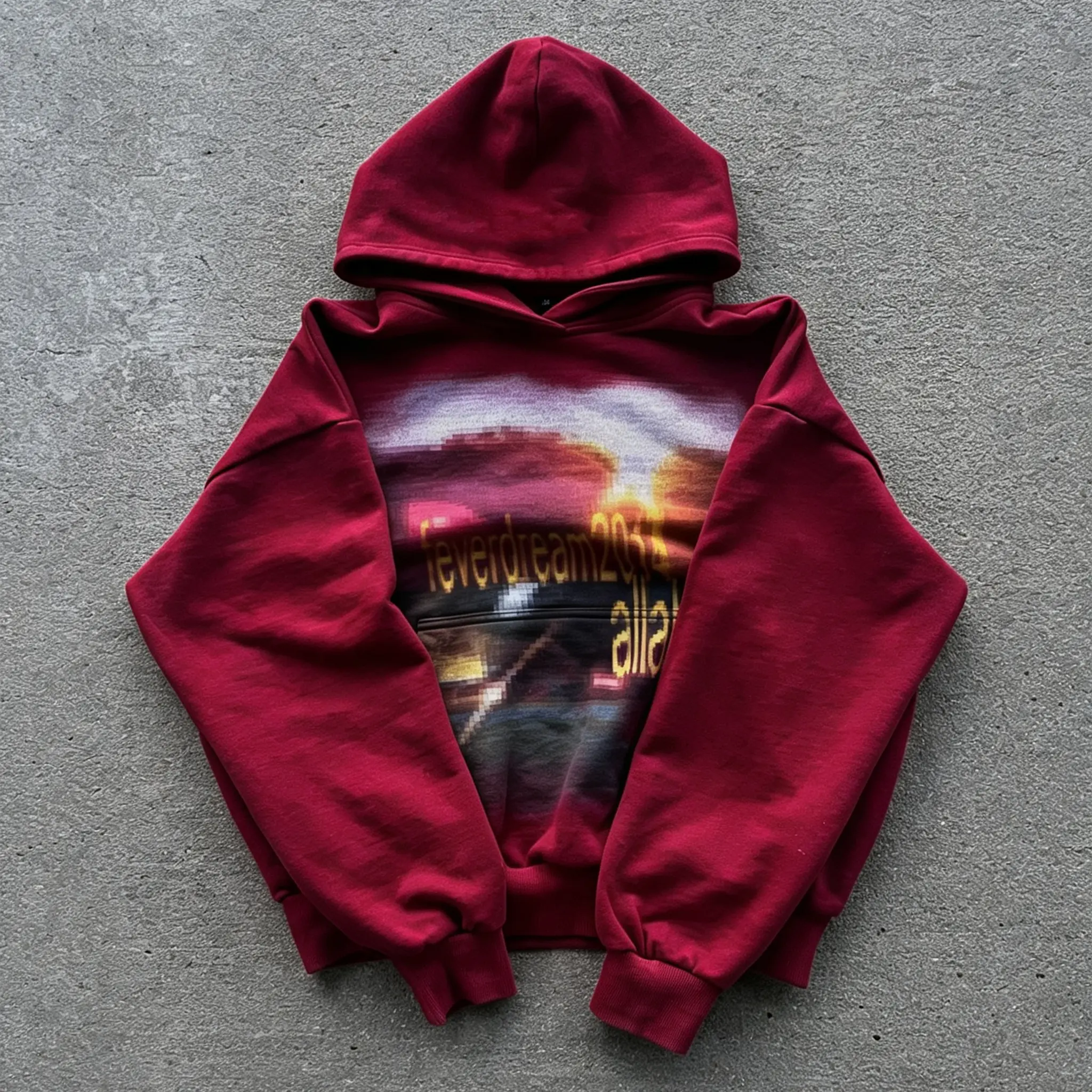 Sopula Studio Men's Feverdream Vintage Graphic Hoodie