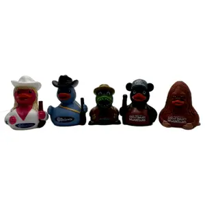 Rubber Duck Collection - All 5 Souvenir Ducks - Nashville Smoky Mountains Florida - Duck Duck Jeep Set - Gift Set