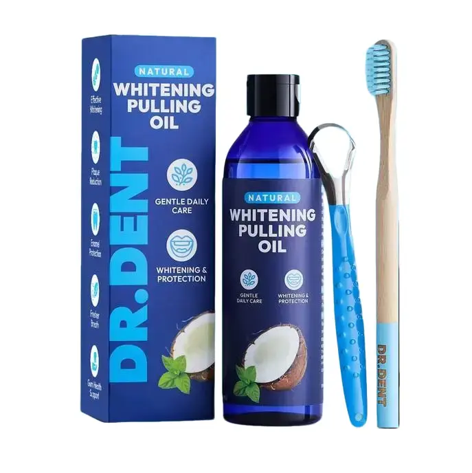 Dr Dent Whitening Coconut Pulling Oil