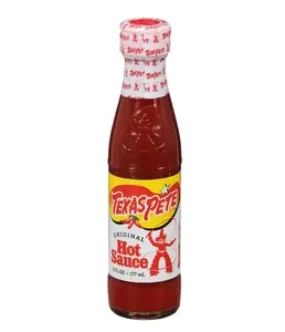 Texas Pete Hot Sauce 1, 6oz Bottle - Spicy Flavor Dip