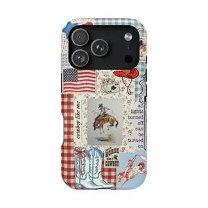 Vintage Patriotic iPhone Case, Unique Design For iPhone 17 16 15 14 13 Dual Layer Samsung Galaxy S26 25 S24 S23 S22
