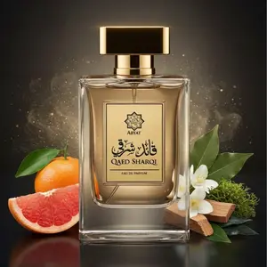 Abyat Qaed Sharqi EDP 100 ml - Citrusy Aquatic Scent with Grapefruit Sea Notes Pomelo Mandarin Orange Bay Leaf Jasmine Ambergris Guaiac Wood Oakmoss Patchouli