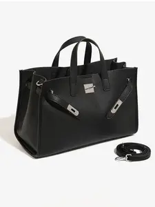 Fashionable Commuter Large Capacity Tote Bag, Handheld Adjustable Crossbody Shoulder Bag, Stylish Daily Use Handbag, 15'' MacBook Capacity Soft Suede Lining Magnetic Closure Casual Trendy Purse