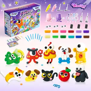 Air Drying Clay Set,Winktoys,30 Accessories, Soft Clay,Creative Clay, All Ages, DIY Keychain, DIY Fridge Magnet,Step-by-Step Tutorial, Perfect for Decorations & Festival Gifts, 7 Unique Series for Guided or Free Creation,BlackFriday,Valentine's Day