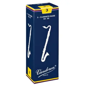 Vandoren Traditional Bass Clarinet Reeds