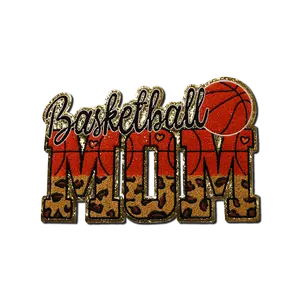 Basketball Mom Chenille Patch