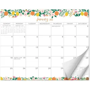 SO Fruity  Fridge Calendar from January 2026-June 2027 - -Off Refrigerator Calendar to Track Events  Appointments - 18 Month  Planner for Fridge for Easy Planning - 8"x10" in.