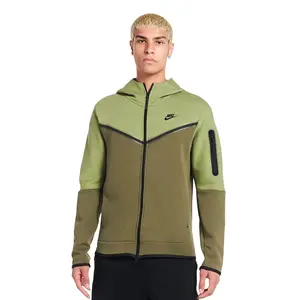 Nike Sportswear Alligator/Medium Olive/Black Tech Fleece Full-Zip Hoodie