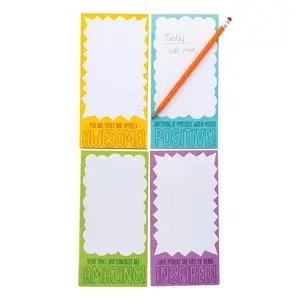 Positive Vibes Magnetic Notepads - 12 Pc.