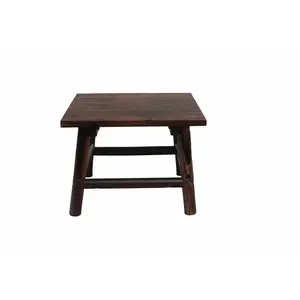 Leigh Country  Leigh Country Leigh Country Char-log Rectangular End Table