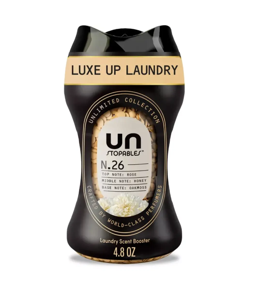 Downy Unstopables Unlimited In-Wash Scent Booster Beads,No.26 Laundry Additive - Rose Honey Oakmoss Scent, 4.8oz
