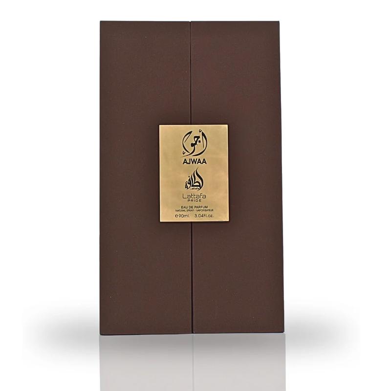 Lattafa Pride Ajwaa Eau de Parfum Spray for Unisex, 3.04 Ounce
