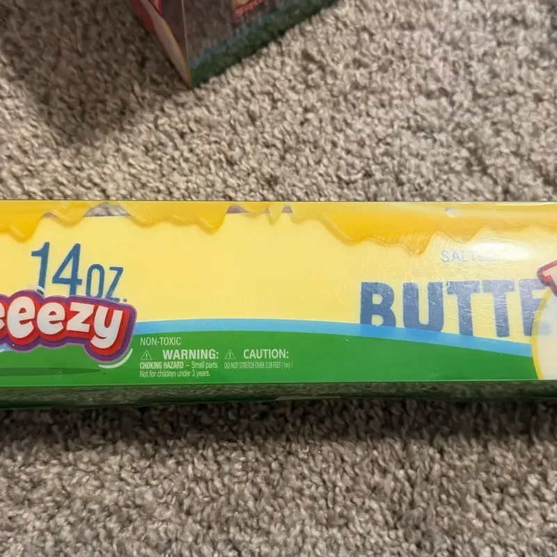Jumbo Squeeezy Butter Squishy adult anxiety food squishies