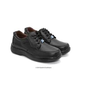 MEN'S KITCHEN RESTAURANT NON-SLIP BLACK LEATHER WORK BOOT FORTAL FCCP2 Boy Walking Shoes