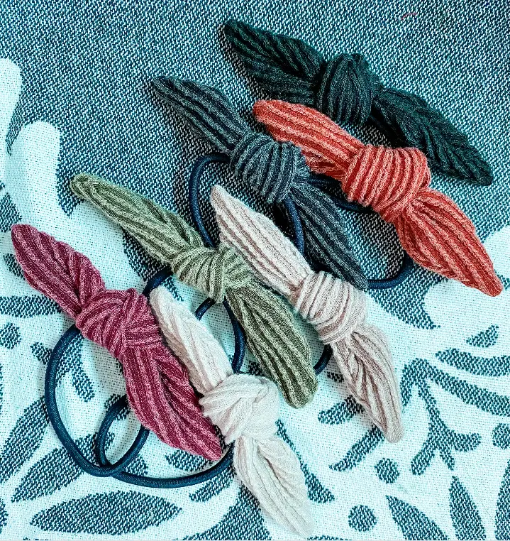 Ribcord Pony Bows • Multiple Colors