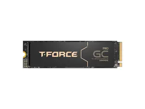 Team Group T-FORCE GC PRO M.2 2280 4TB PCIe Gen 5.0x4 with DRAM CACHE with NVMe 2.0 3D NAND Internal Solid State Drive (SSD) TM8FFL004T0C129