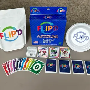 FLIP'D - Family Party Card Game for Adults & Kids