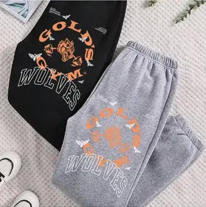 Golds Gym Wolves Sweatpants Gym Graphic Design Pants Stylish Fit Unisex Workout trending 2026