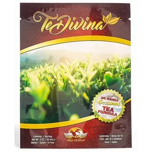 Te Divina - 100% Organic Tea for Men and Women for Detoxification Digestive Health and Energy Boost with 12 Organic Herbs for Body Balance and Harmony - Beverage Natural