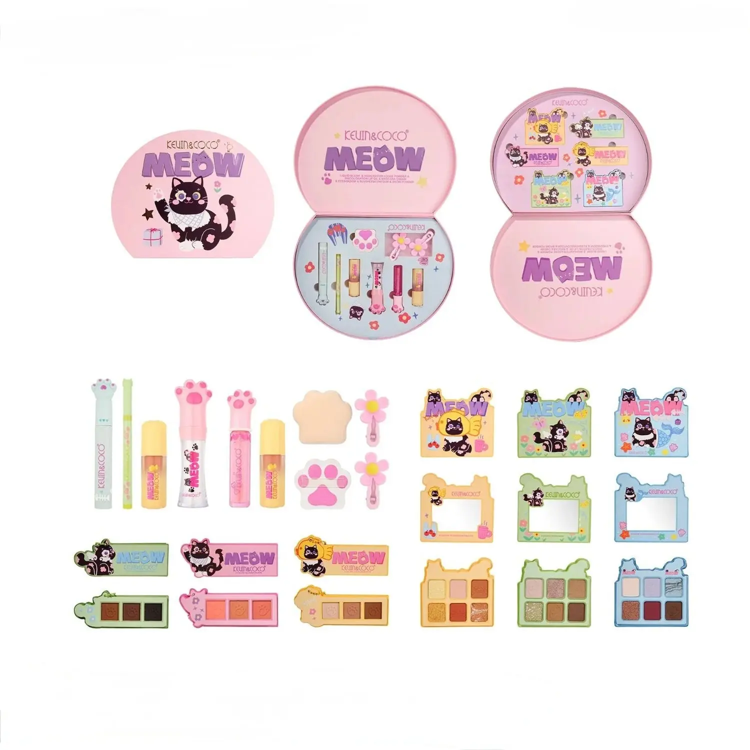 KEVIN & COCO - Meow Makeup Set PR BOX - TikTok Shop