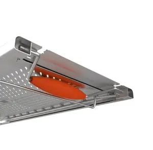 Stainless Steel Adjustable Warming Rack for Kitchen Utensils