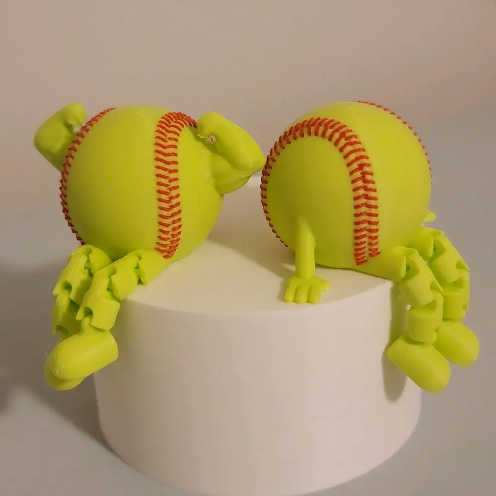 Softball Buddy - Softball Team Desk Decor - Regular and Muscle Arm Versions!
