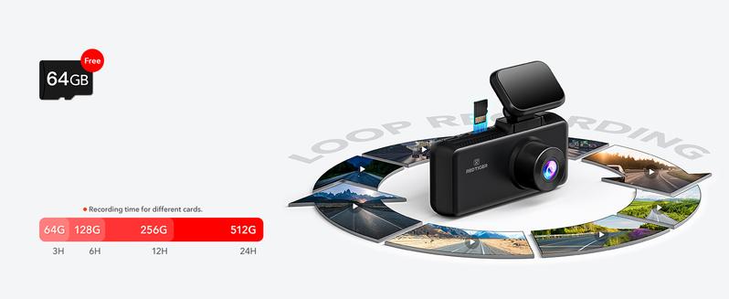 REDTIGER F17 4K 3-Channel Dash Cam with 5GHz WiFi GPS, 64GB Card, 2160P+1080P+1080P Cameras, IR Night Vision, Parking Mode, Fathers Day Gift REDTIGER F17 4K 3-Channel Dash Cam with 5GHz WiFi GPS, 64GB Card, 2160P+1080P+1080P Cameras, IR Night Vision, Parking Mode, Fathers Day Gift