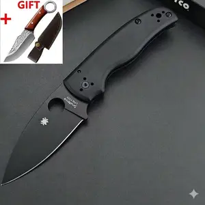 c229 Bearing Folding Knife D2 Steel Blade G10 Handle Outdoor Tactical Survival Knife Camping Hunting Portable Pocket Knife Knives