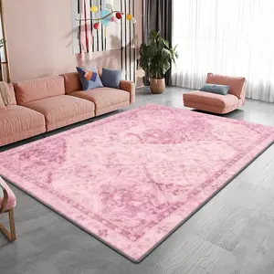 Velvet soft and comfortable patterned printed carpet, suitable for multiple scenarios, available in various sizes, soft and non-shedding.