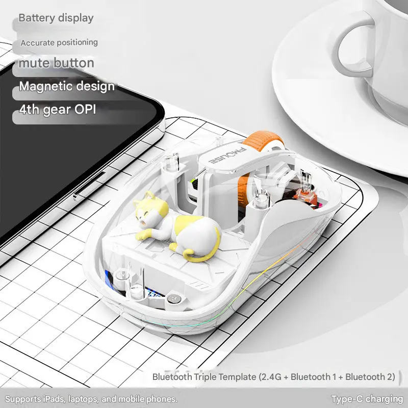 USB + Type-C dual receivers + random plush toy (Fr