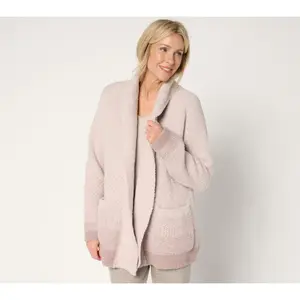 Barefoot Dreams CozyChic Confetti Shawl Cardi
