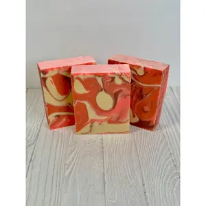 Peppermint Swirl Cold Process Goat Milk & Tallow Soap