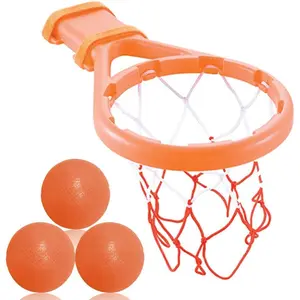 Bath Toy Basketball Hoop & Balls Set for Boys and Girls - Kid & Toddler Bath Toys Gift